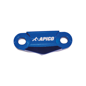 BRAKE HOSE CLAMP YAMAHA WR250F 20-25,  WR450F 19-25  BLUE